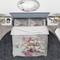 Designart 'Pink Magnolia Flowers' Shabby Bedding Set - Duvet Cover & Shams